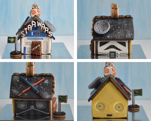 Star wars gingerbread house.