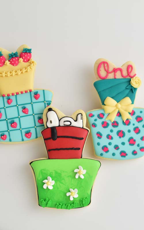 how to decorate cake cookies