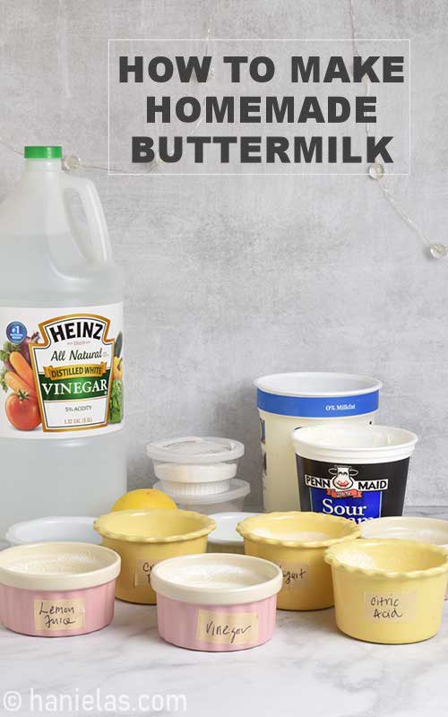 How To Make Homemade Buttermilk [Video]