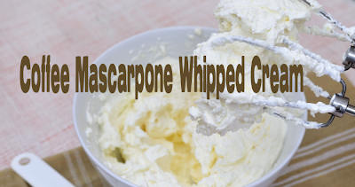 Coffee  Mascarpone  Whipped Cream