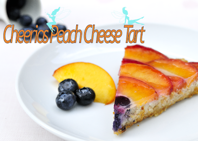 Cheerios Peach Cheese Tart