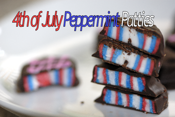 4th Of July Peppermint Patties