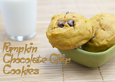 Pumpkin Chocolate Chip Cookies