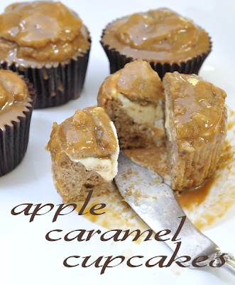 Apple Caramel Cupcakes