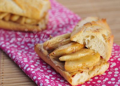 Grilled Apple Peanut Butter Sandwich