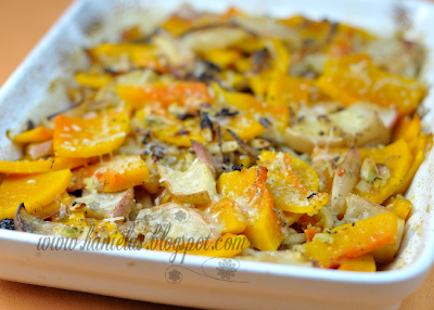 Butternut Squash and Apple Casserole