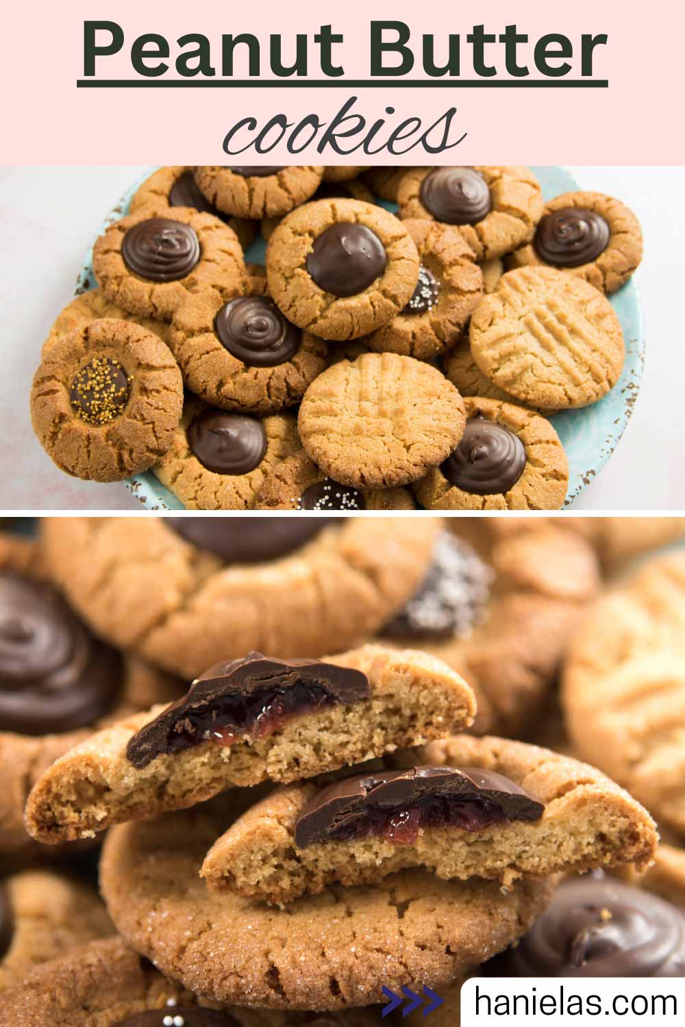 Peanut Butter Thumbprint Cookies - Haniela's