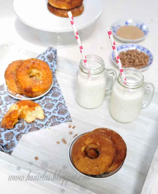 Baked Cinnamon Doughnuts