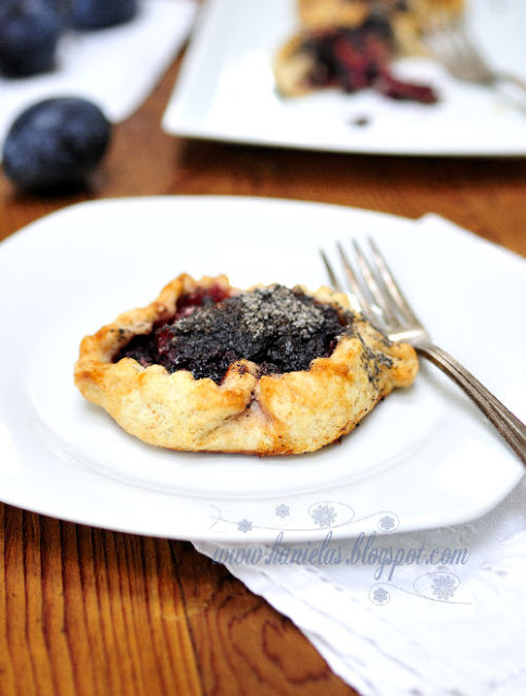 Plum Poppy Seed Galette