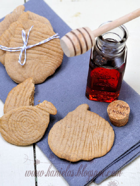 Wood Grain Honey Cookies