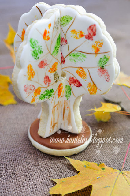 3D Fall Cookie Tree Centerpiece