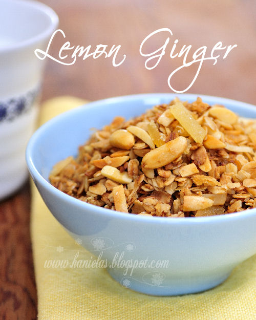 Lemon Ginger Granola