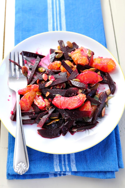 Marinated Beet Orange Salad