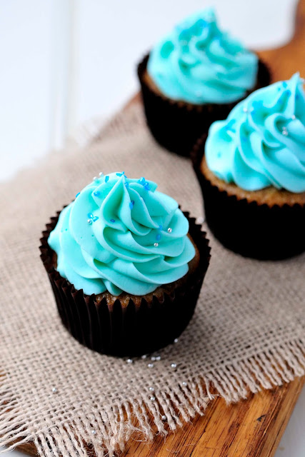 Sweet Potato Almond Cupcakes