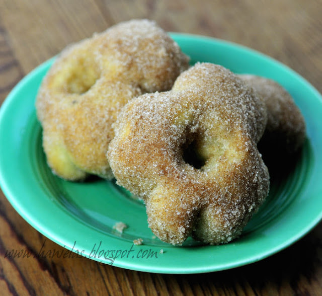 Banana Shamrock Donuts