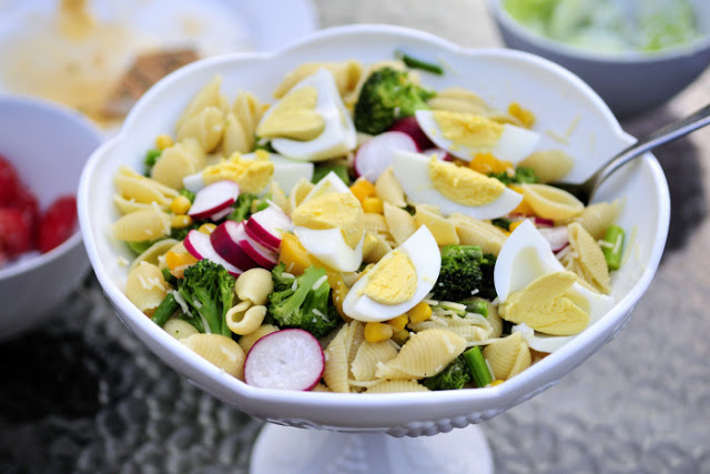 Fresh Vegetable Pasta Salad