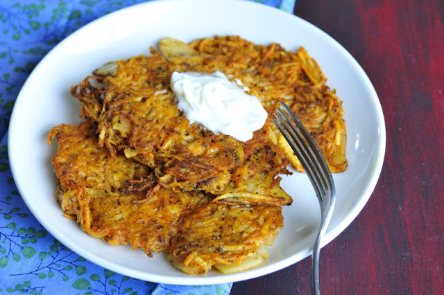 Dad’s Crispy Potato Pancakes