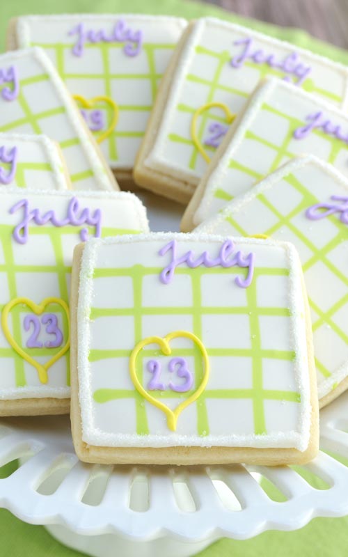 Calendar Cookies