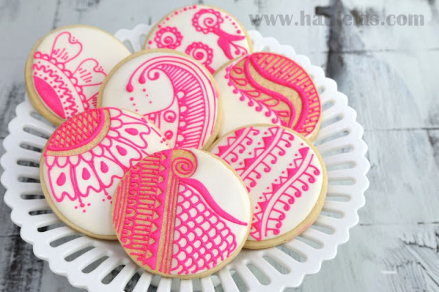 Henna Cookies, Pattern Templates