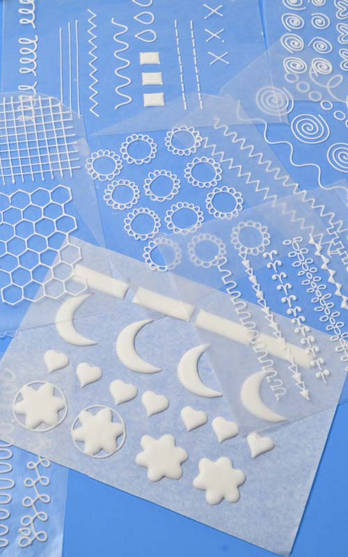Cake Icing Practice Sheets - 23 Sheets Cake Decorating Practice Board Icing Practicing Tool Sugarcraft Wish - Print it out cut it out and your all ready to go.