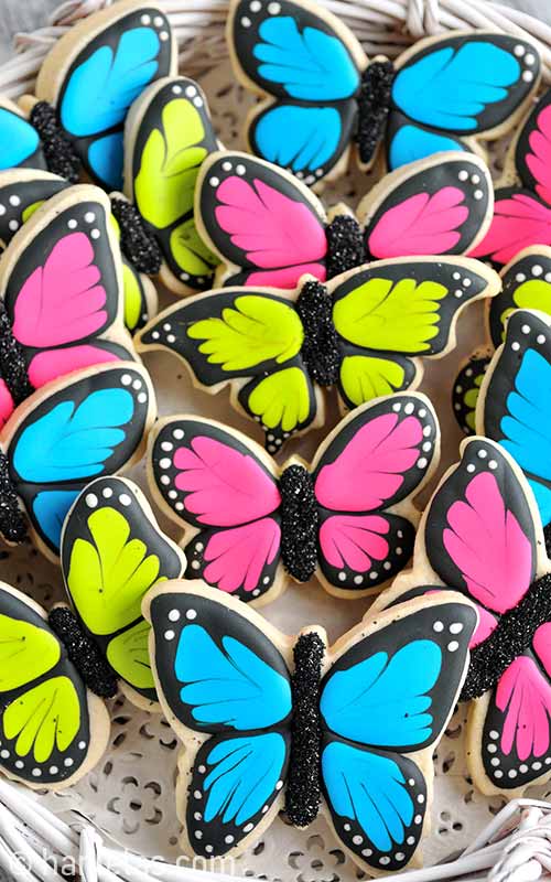 Simple Butterfly Cookies