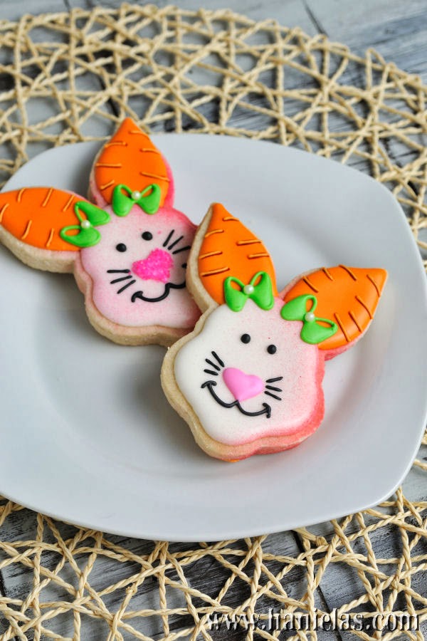 Cute Easter Bunny Cookies