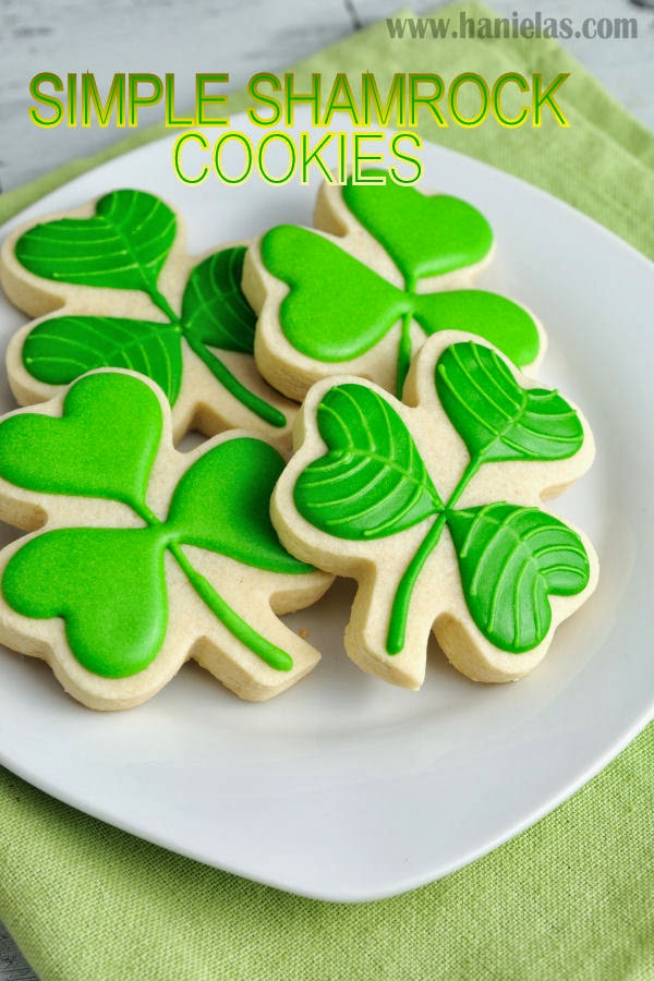 Simple Shamrock Cookies for Saint Patrick’s Day