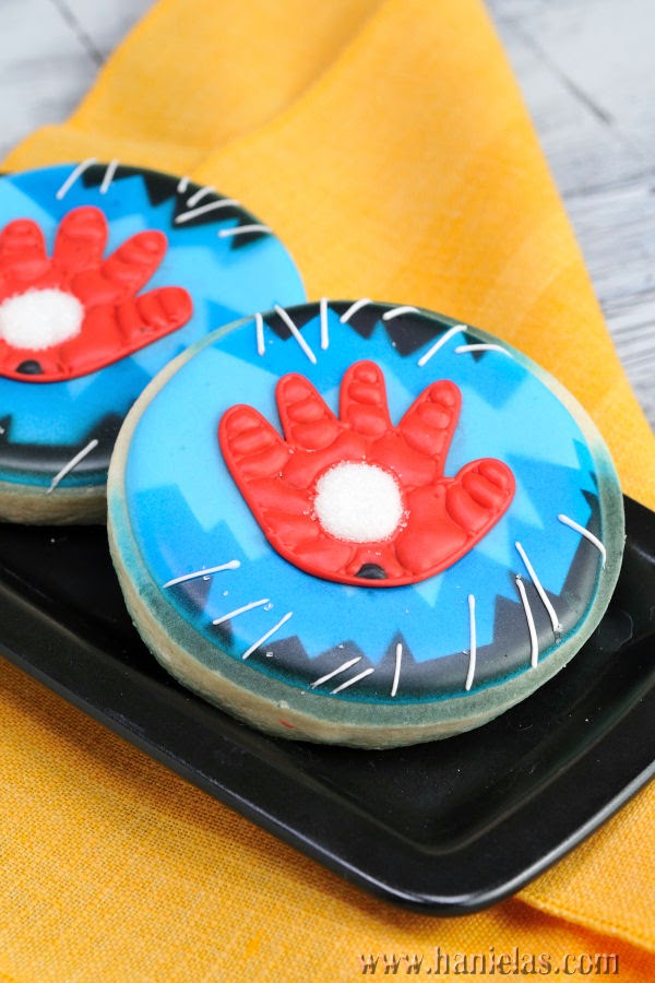 Iron Man Hand Cookies