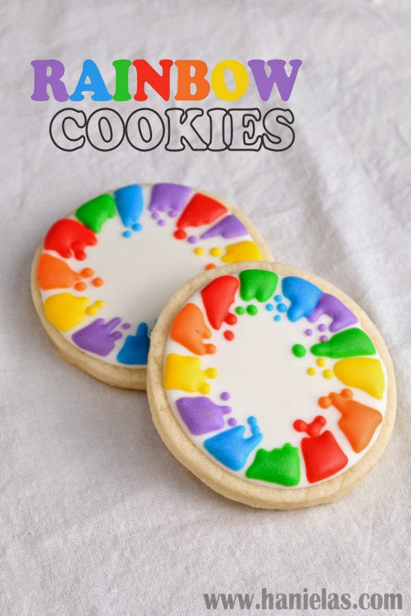 Pretty Rainbow Cookies