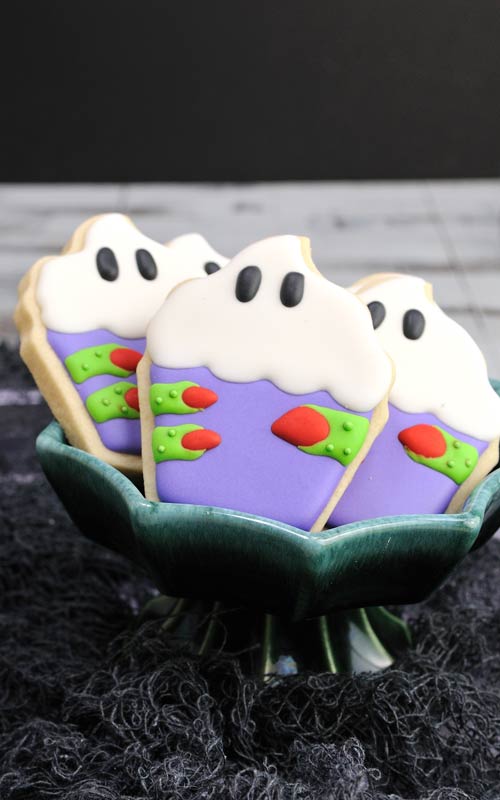 Witch Cupcake Cookies