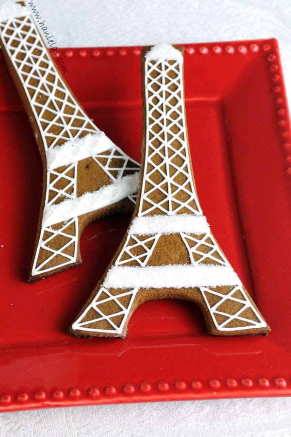 Eiffel Tower Cookies