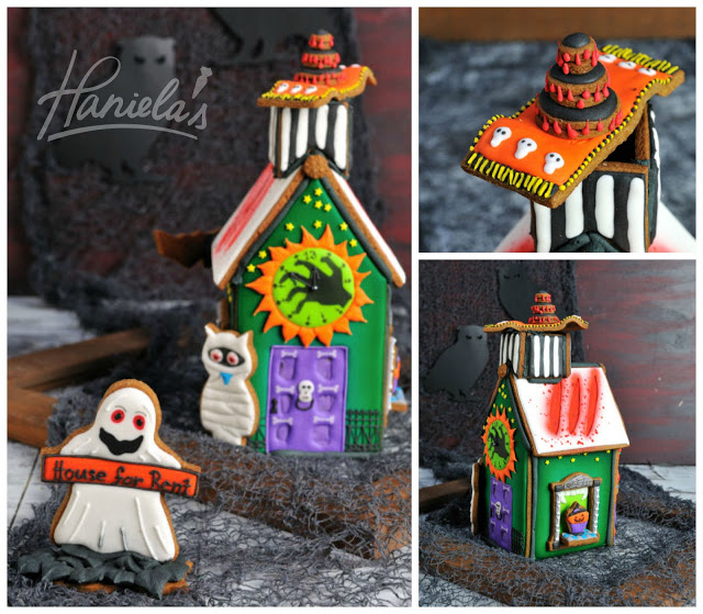 Haunted Gingerbread House for Halloween