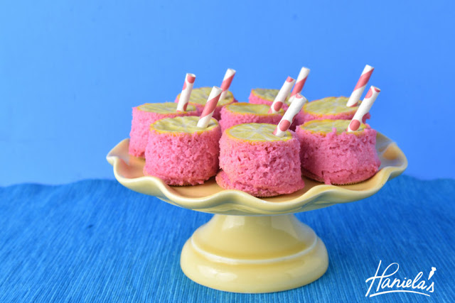 Mini Pink Lemonade Cheesecakes