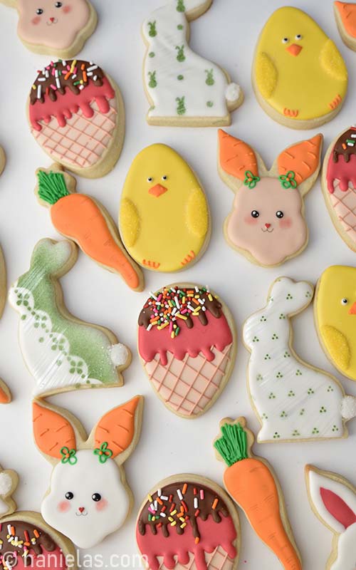 Decorated Easter Cookies