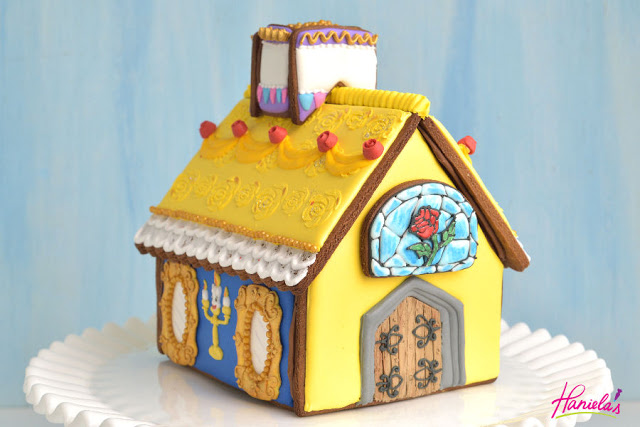 Disney Beauty and The Beast Gingerbread House