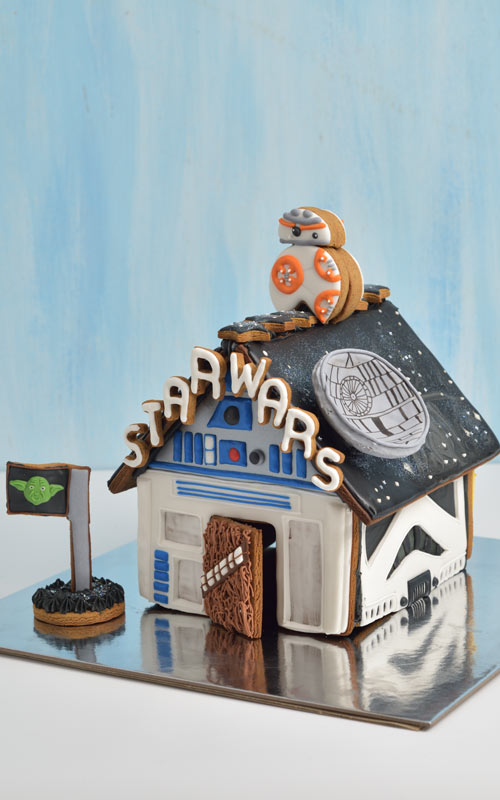 Star wars gingerbread house.