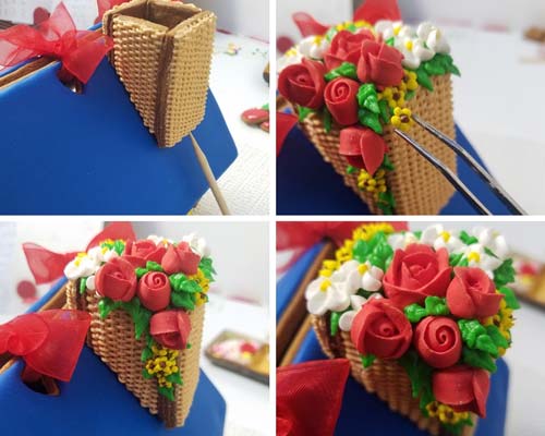 how to make royal icing flowers