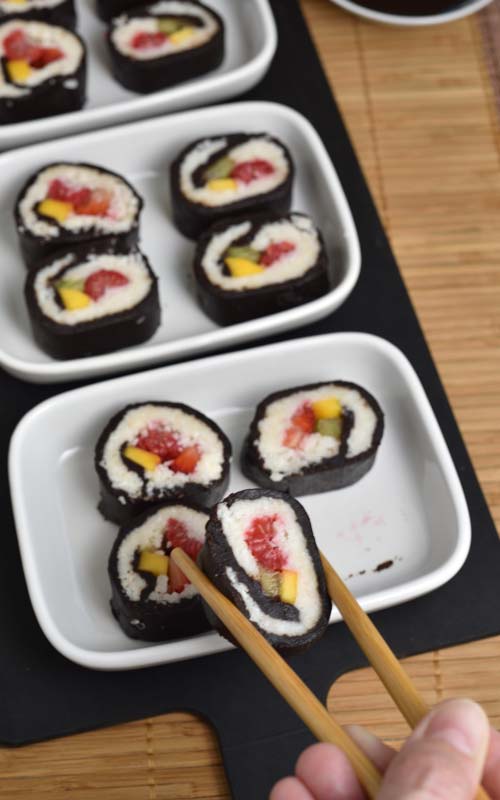 How to make Chocolate Sushi