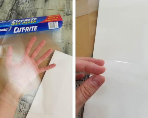 Clear Acetate Sheet.
