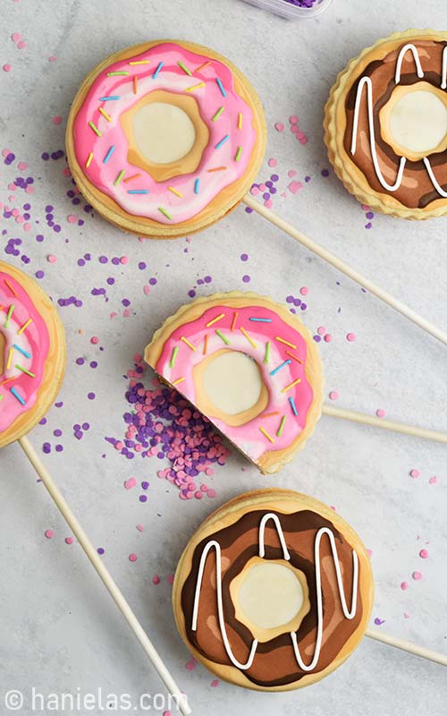 Donut Pinata Cookies