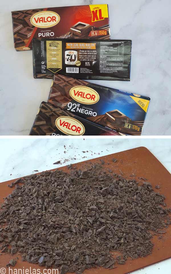 Chocolate valor 92 % (170 g