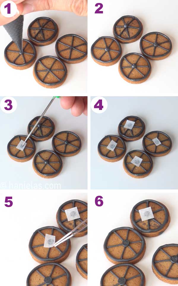 3D Pumpkin Wagon Cookies.