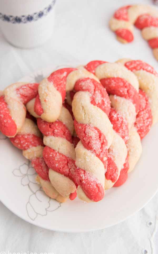 Classic Candy Cane Cookies